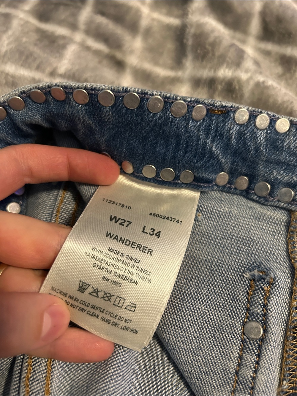 Wrangler Women's Wide-Leg Flare Jeans - Faded Blue - Picture 2 of 5
